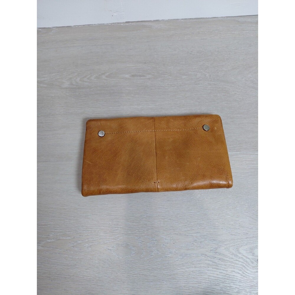Latico Brown Distressed Leather Wallet Made In USA